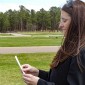 Tiffany reads a note